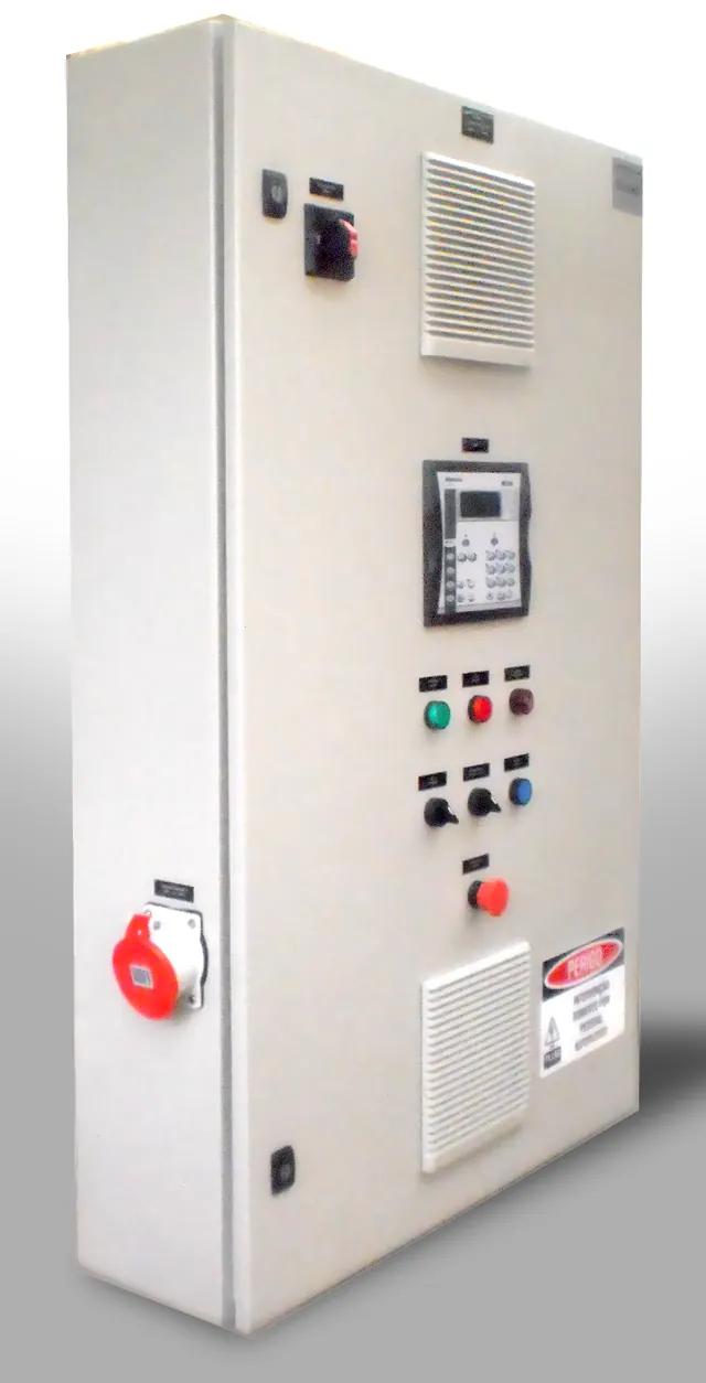 Painel de Controle de Automação fabricado pela Plug Solutions